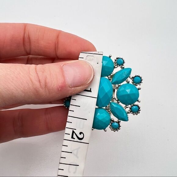 Aldo Turquoise Statement Southwest Ring size 7‎ - Picture 12 of 13